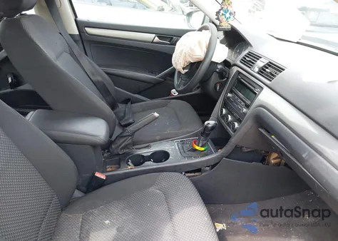 2012 Volkswagen Passat 2.5L S from USA, damaged, VIN 1VWAP7A3XCC016465